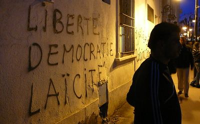 Grafitti in Tunis 2011, Bild: Thomas v. der Osten-Sacken