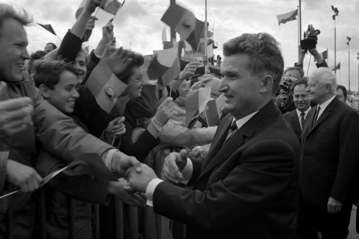 Ceaușescu in Prag