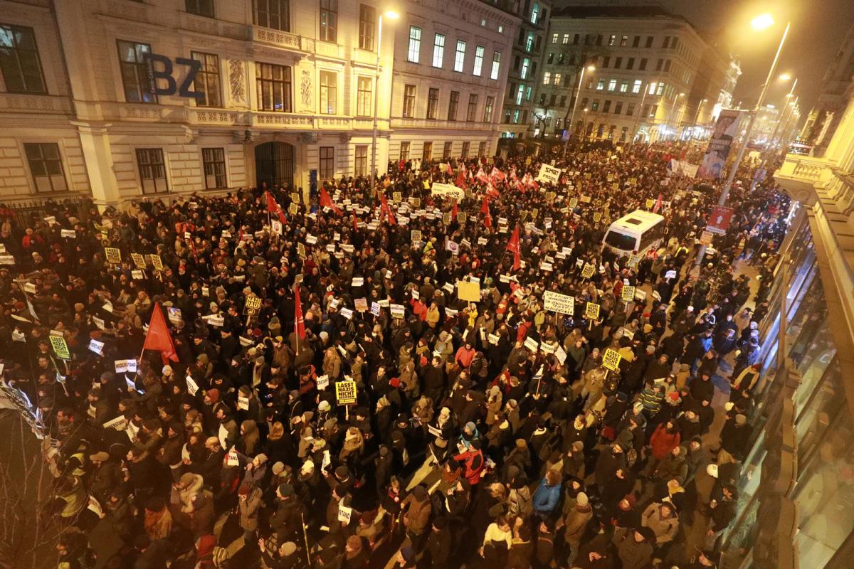 Akademikerball Proteste Wien