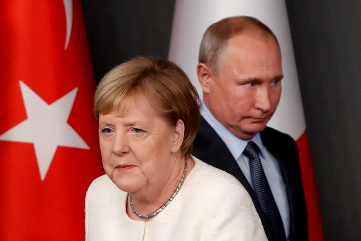 Merkel, Putin