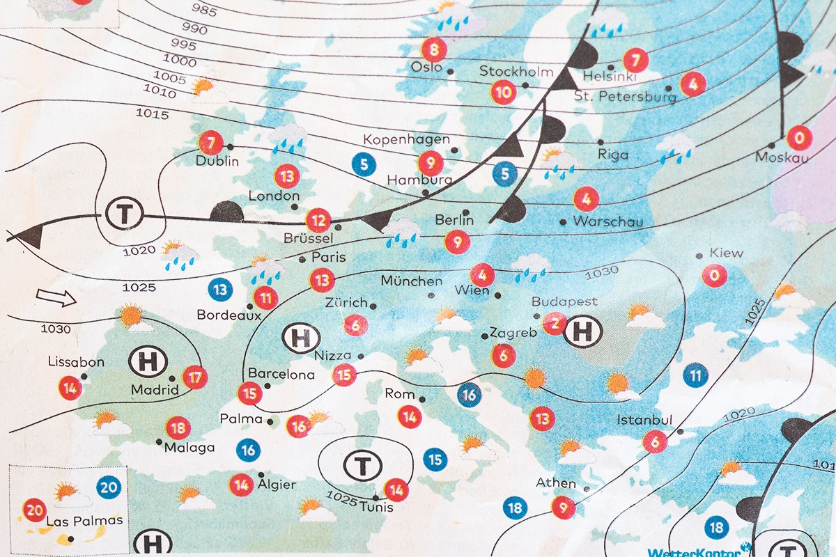 Wetterkarte