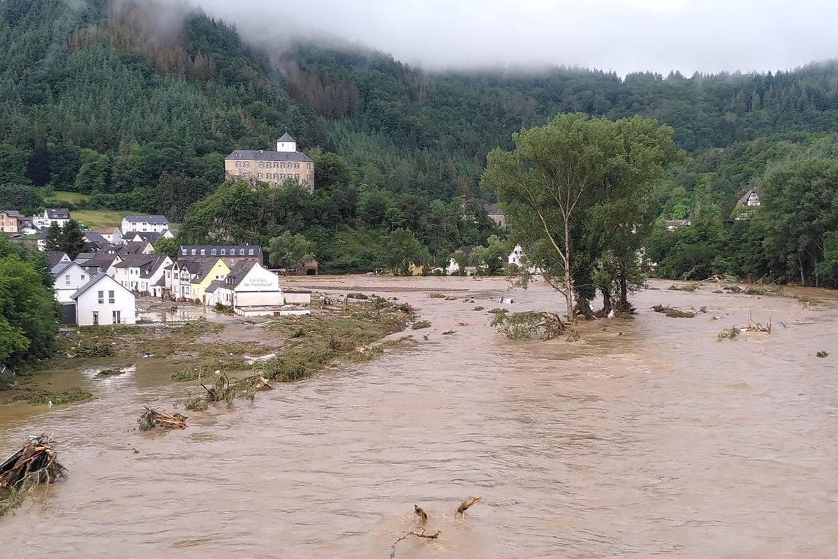 Hochwasser Altenahr Stadtteil Kreuzberg