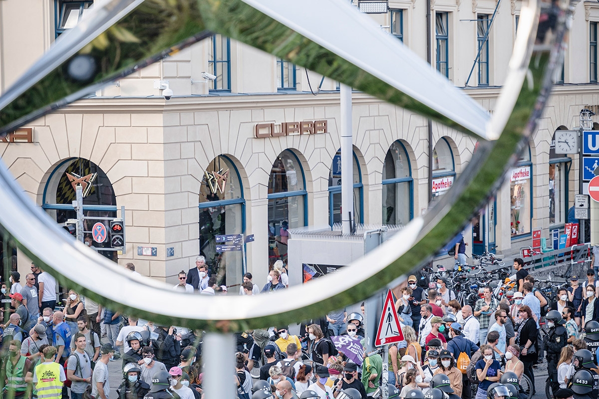 Demo gegen IAA in München