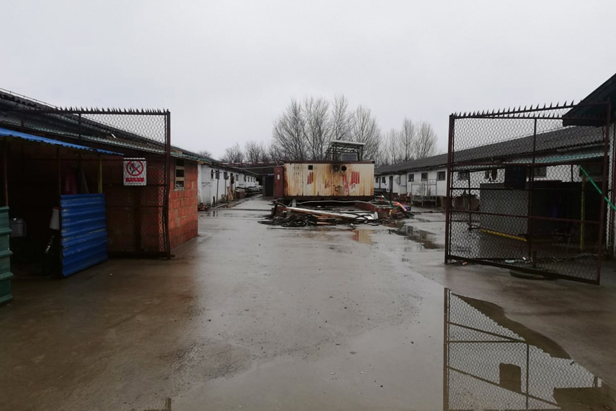 In diesen Baracken wurden die vietnamesischen Arbeiter in Zrenjanin zunächst untergebracht