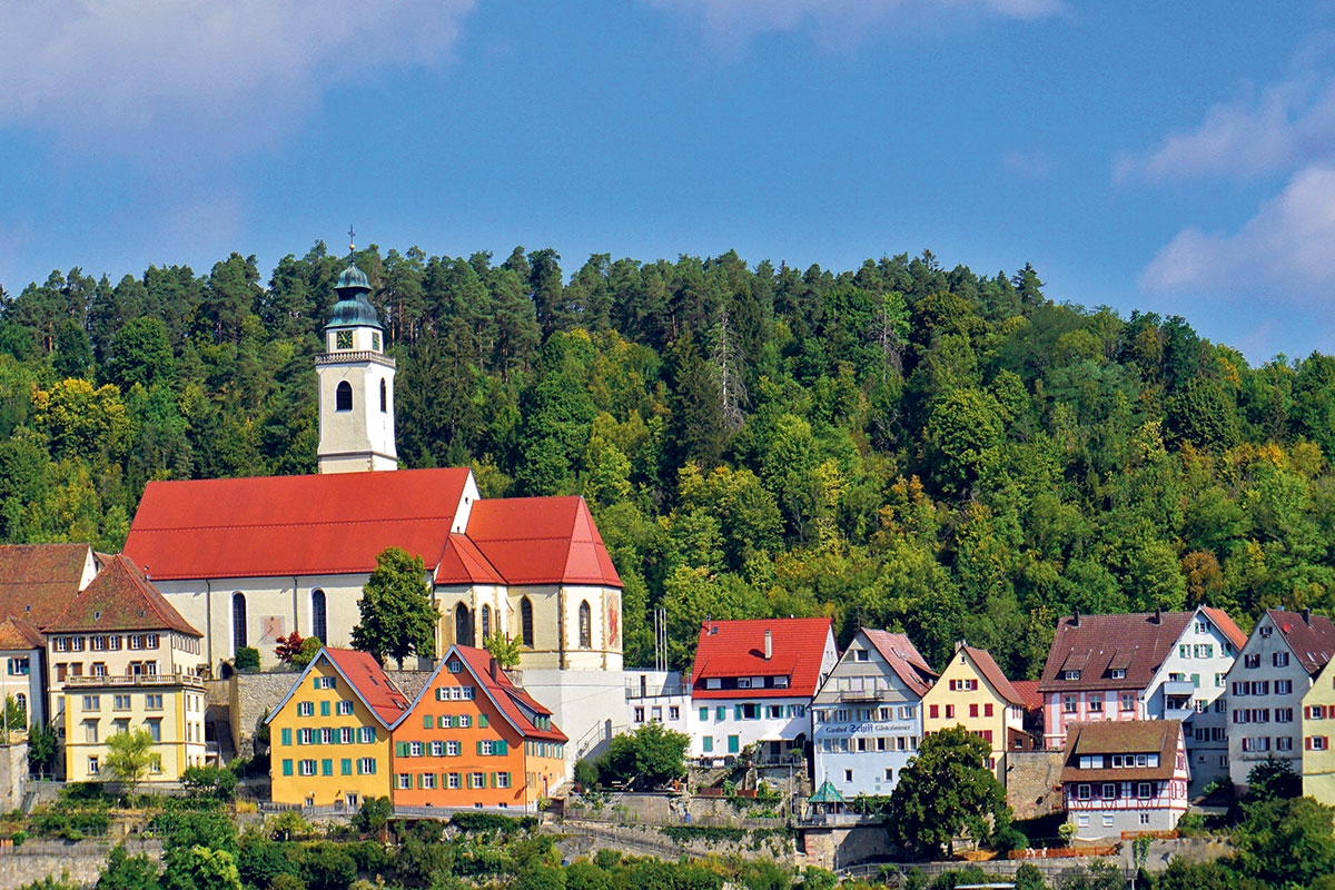 Horb am Neckar in Baden-Württemberg