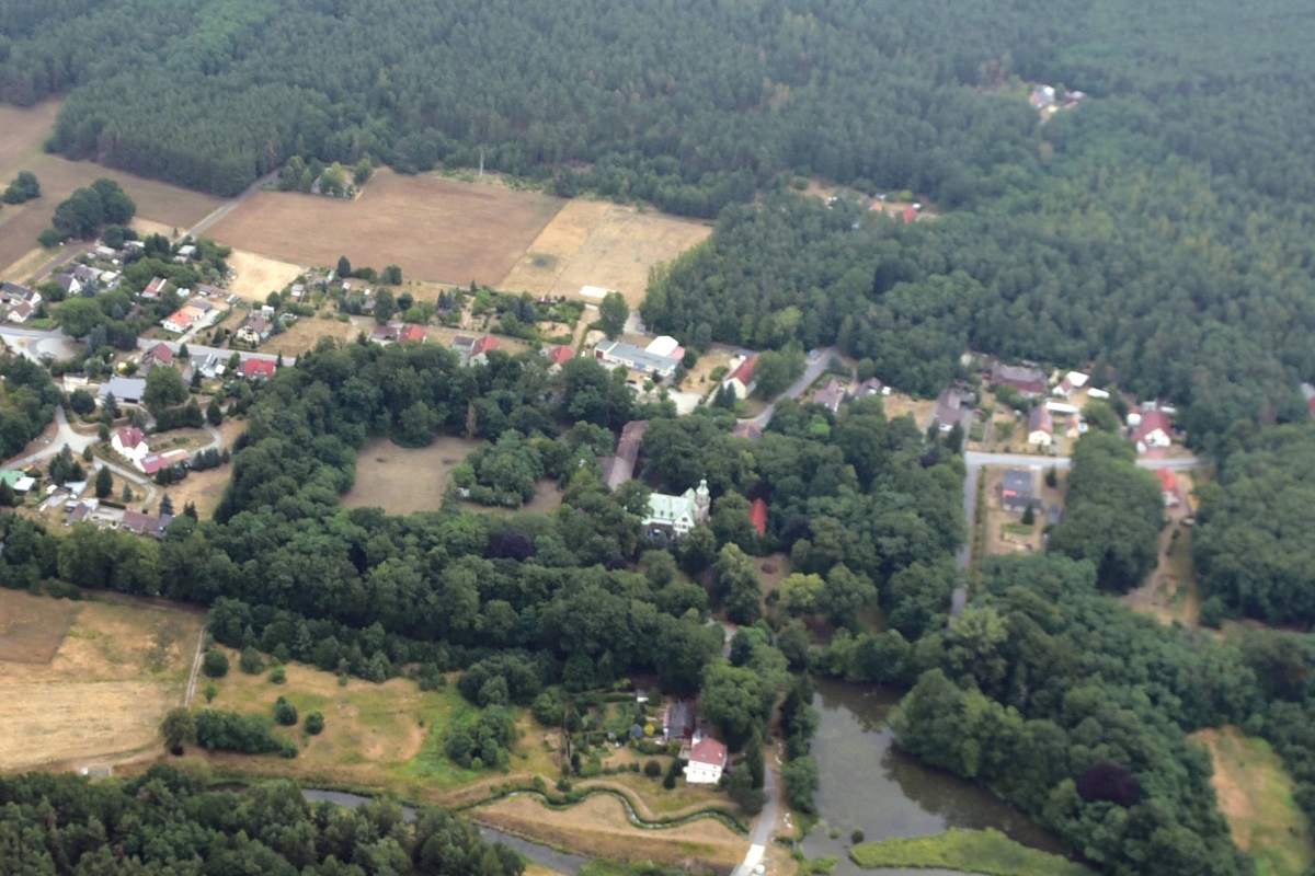 Schloss Bärwalde in der sächsischen Oberlausitz, das Peter Fitzek vergangenes Jahr gekauft hat