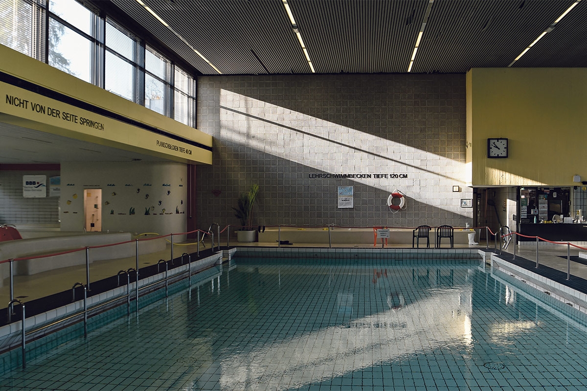 Geschlossenes Schwimmbad in Berlin-Lankwitz