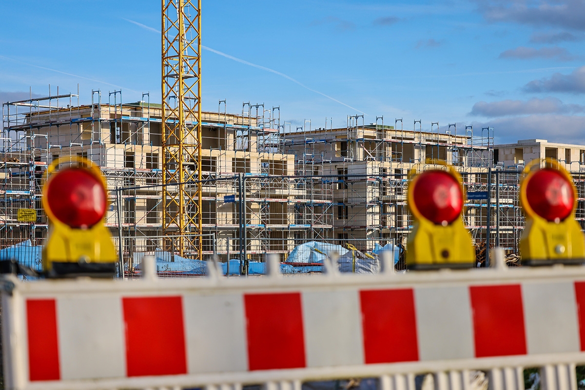 Wohnungsbau in Bedburg, Nordrhein-Westfalen