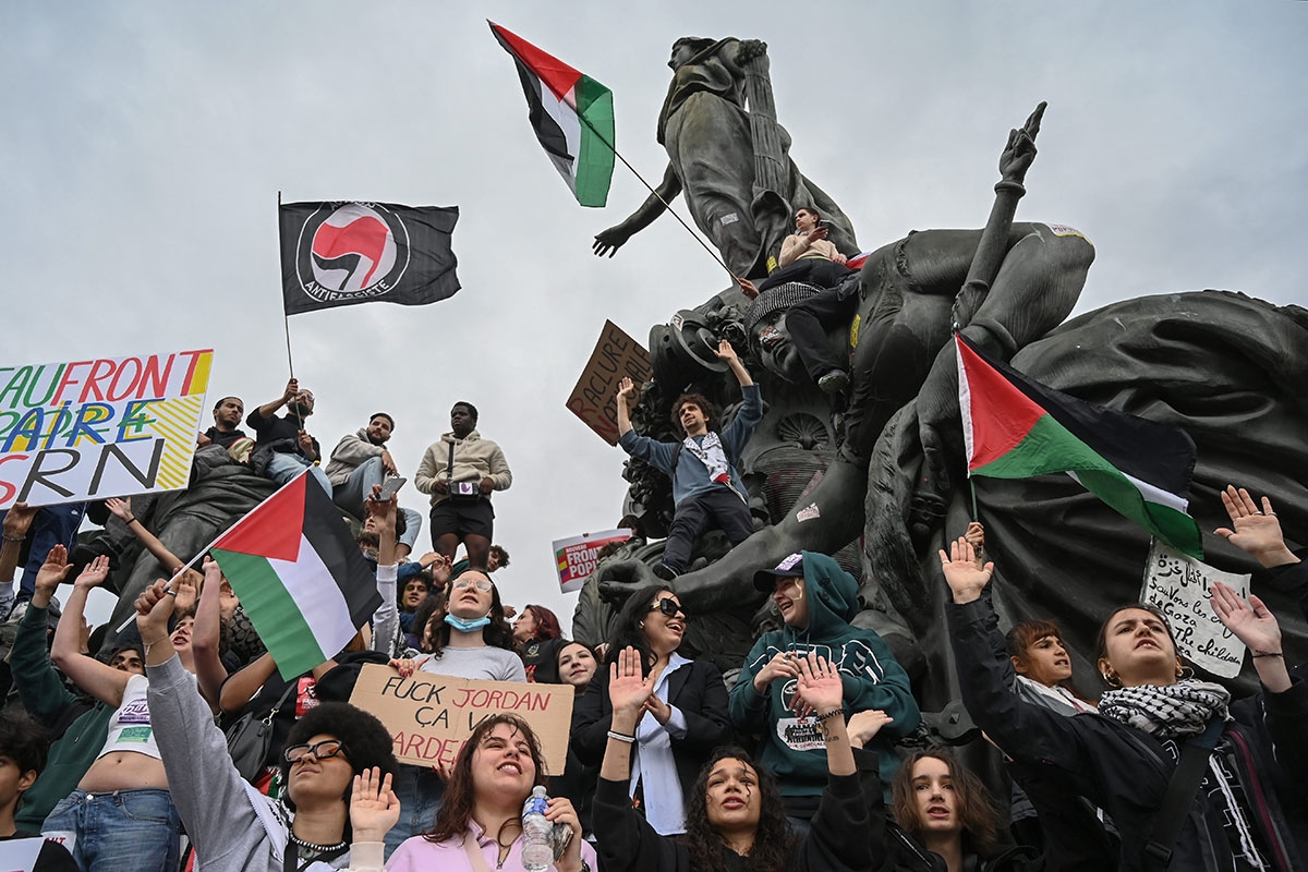 Antisemitische Antifa? Die Demonstration des Nouveau Front populaire in Paris, 15. Juni