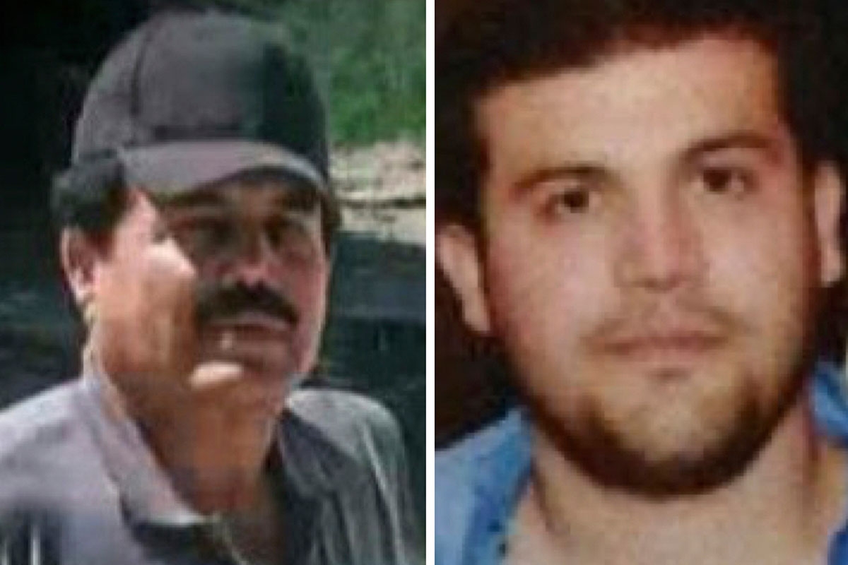 Ismael »El Mayo« Zambada (l.) und Joaquín Guzmán López, Sohn von »El Chapo«