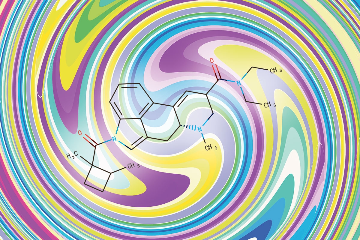 Seit kurzem illegal: das LSD-Derivat 1-D-LSD