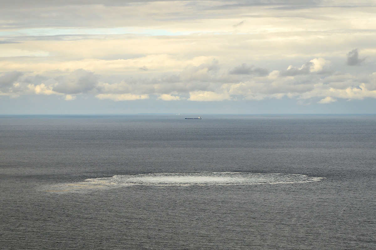 Whodunit? Nach der Sprengung der Pipeline Nord Stream 2 sprudelte die Ostsee vor Bornholm