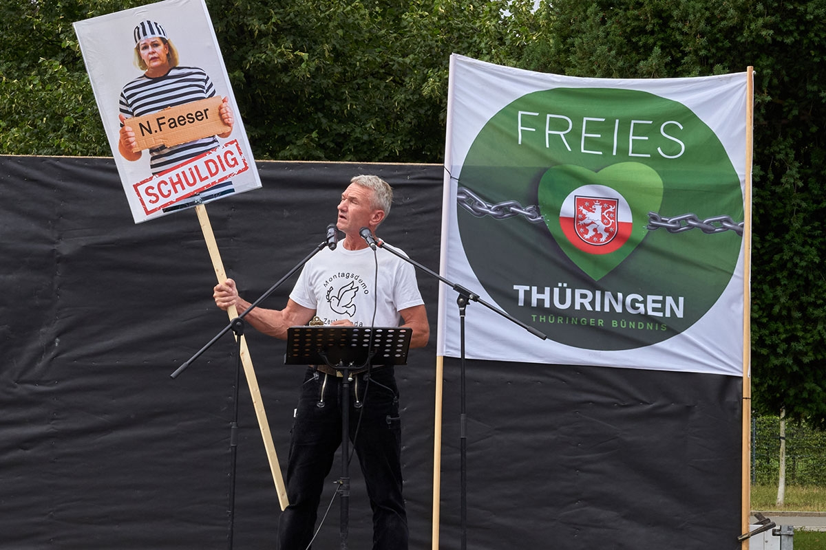 Frank Haußner, am 27. Juli in Gera