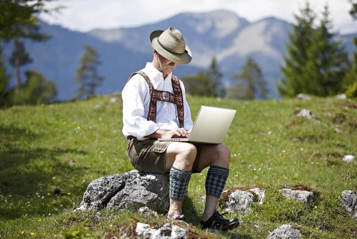 Laptop und Lederhosen