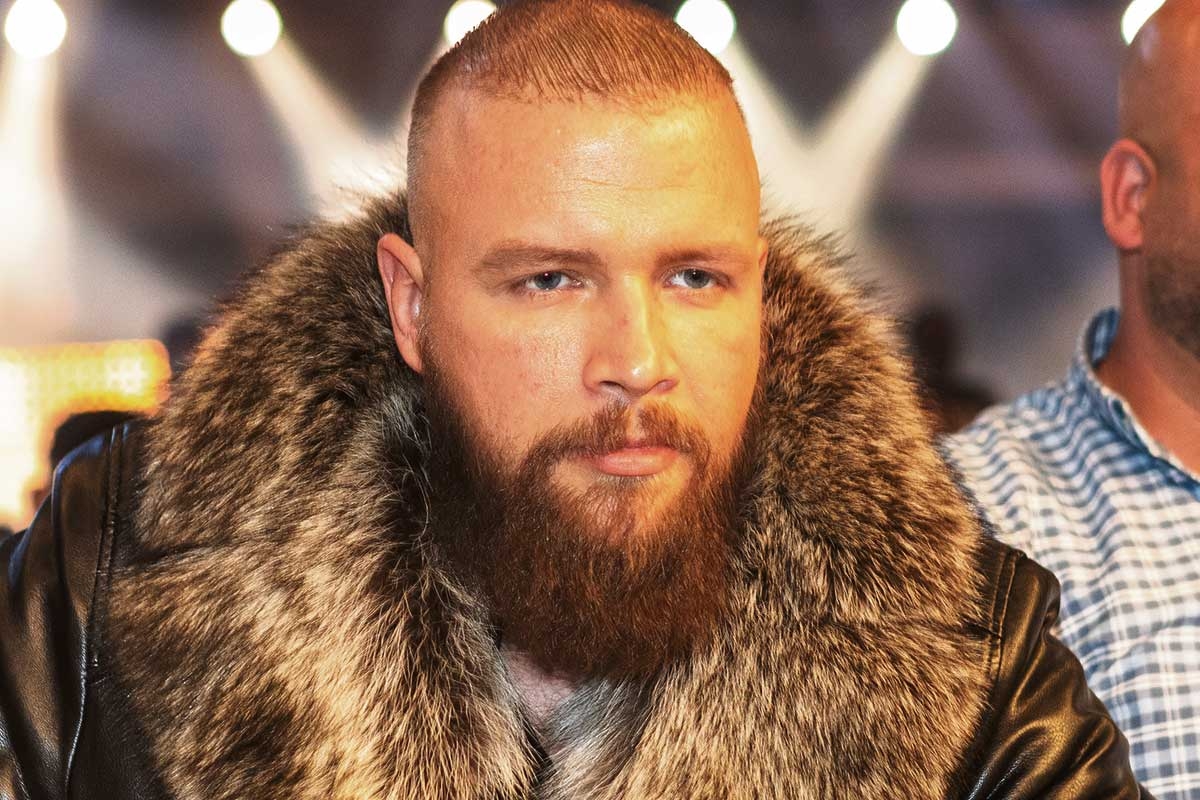 Rapper Kollegah im Pelz