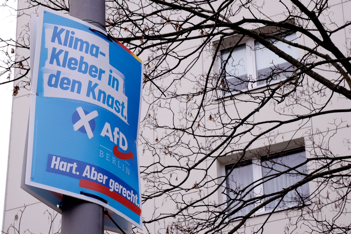 Wahlplakat der AfD