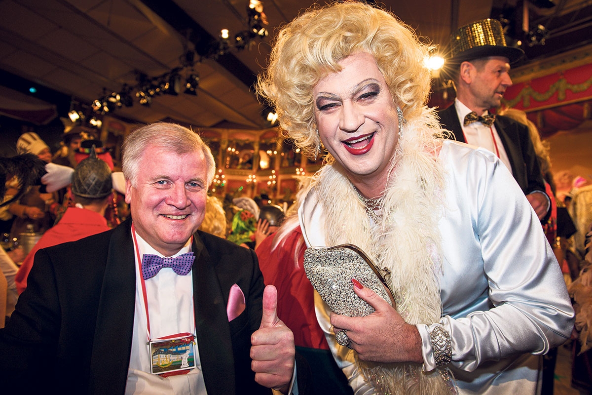 Horst Seehofer und Markus Söder bei der »Fastnacht in Franken« 2013