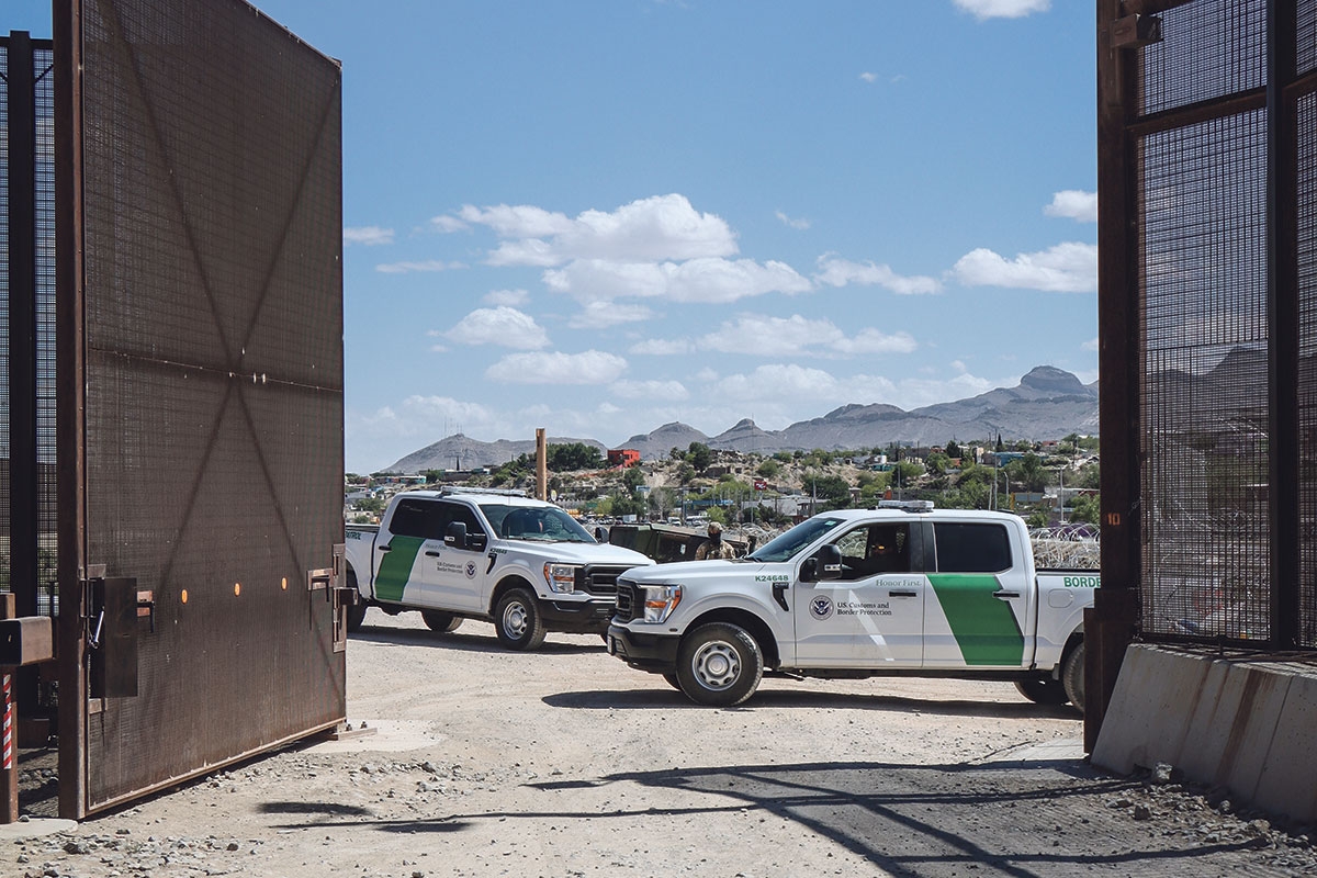 Fahrzeuge der U.S. Border Patrol