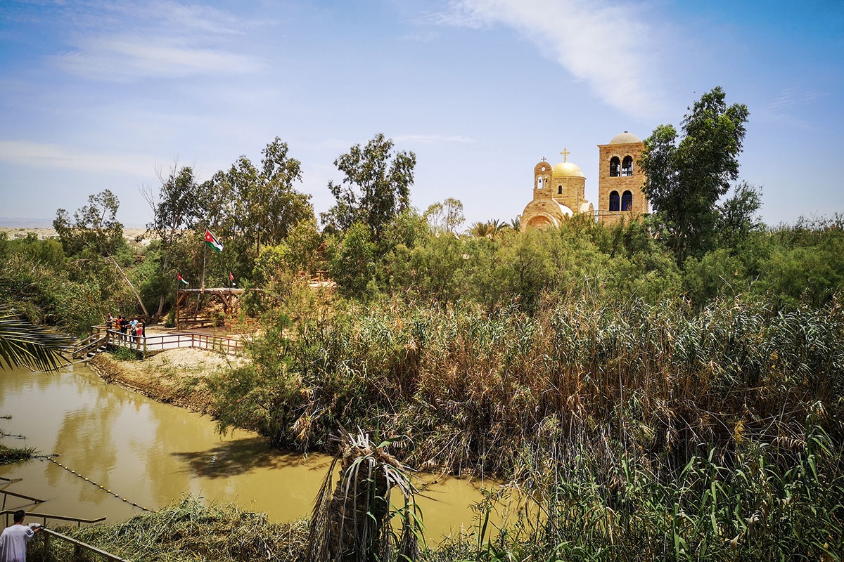 Am westlichen Ufer des Jordan