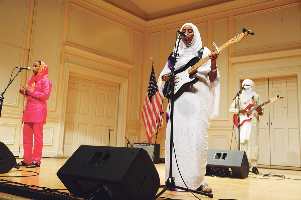 Zu Gast in der Library of Congress. Les Filles de Illighadad im Jahr 2019