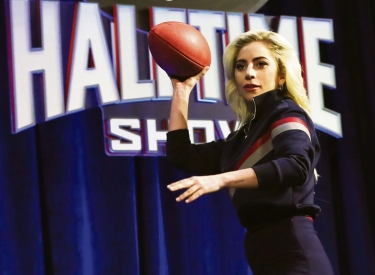 Lady Gagas Auftritt beim 51. Superbowl in Houston