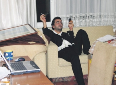 Deniz Yücel in Istanbul, 2005