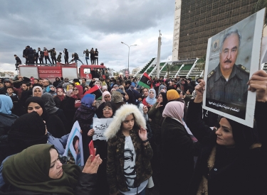 protest haftar