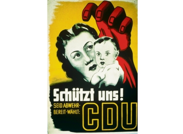 CDU Plakat zur Bundestagswahl 1953