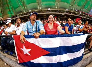 Im Jahr 2017 fand die Serie del Caribe in Mexiko mit kubanischer Beteiligung statt, sowohl auf dem Spielfeld als auch auf den Zuschauerrängen