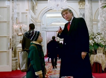 Donald Trump mit Kevin in »Home Alone 2«