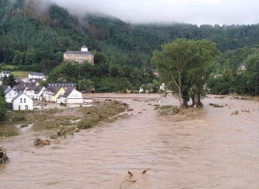 Hochwasser Altenahr Stadtteil Kreuzberg