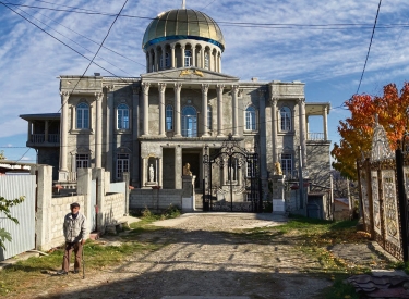 Eine Villa im Stil des »Roma-Rokoko« in Soroca