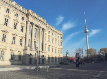 Humboldt-Forum mit Nachbau der Schlossfassade