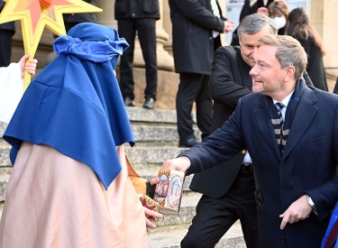 Christian Lindner beim Dreikönigstreffen der FDP in Stuttgart