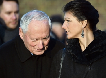 Oskar Lafontaine und Sahra Wagenknecht