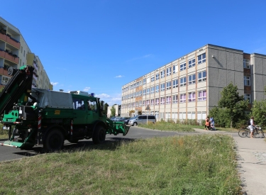 Hellersdorf Fluechtlingsunterkunft 