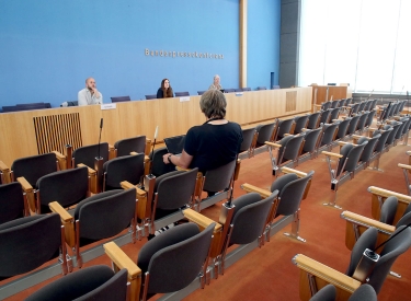 Bundespressekonferenz am 16. Mai