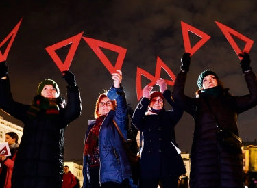 Protest gegen die »Lex Czarnek« in Krakau