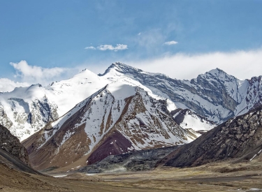 Das Pamir-Gebirge in Tadschikistan