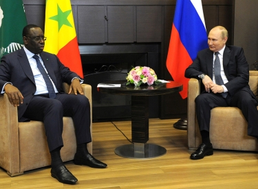 Macky Sall und Wladimir Putin