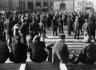 Marseille nach dem Einmarsch deutscher Truppen