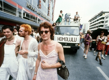 Demonstration ­gegen Homophobie in Frankfurt am Main, 1979