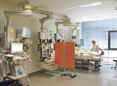 Intensivstation des Krankenhaus Sannkt Georg in Leipzig