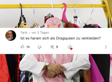 Screenshot aus einem Video des Salafisten Ibrahim el-Azzazi