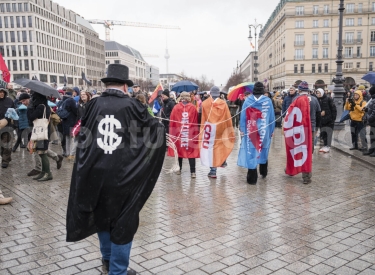 Strippenzieher mit Dollarzeichen