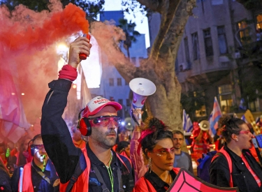 Demonstration in Tel Aviv