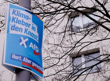 Wahlplakat der AfD