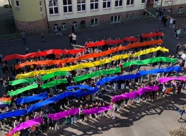 Regenbogen gegen Hassprediger