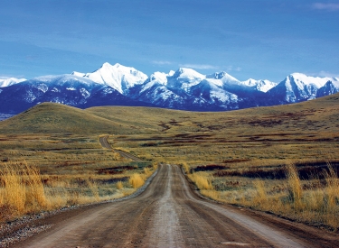 Mission Mountains National Bison Range in Montana