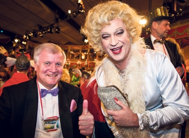 Horst Seehofer und Markus Söder bei der »Fastnacht in Franken« 2013